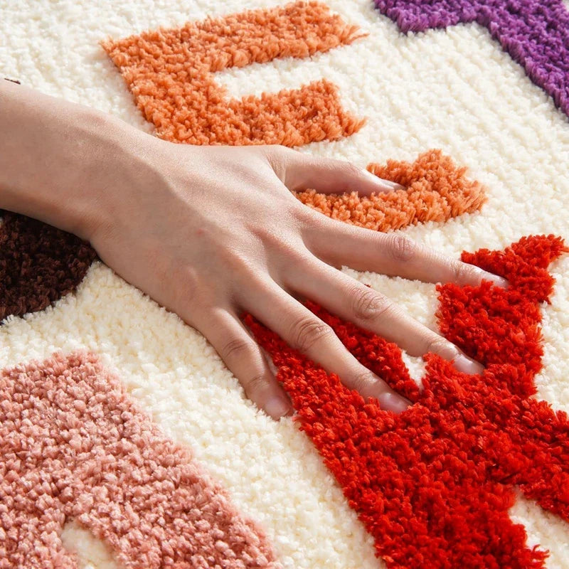 BareLuxe Get Naked Bath Mat – Luxurious Microfiber Anti-Slip Shaggy Rug (20” x 32”)