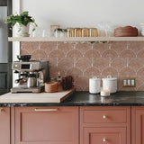 ArtTiles 10-Piece Abstract Matte Tile Sticker Set – Self-Adhesive Vinyl Wall & Floor Tiles for Kitchen & Bathroom