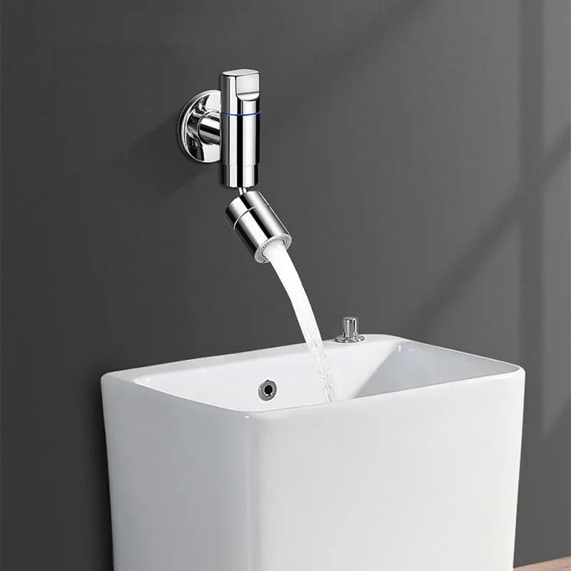 SlimTap ProWall Stainless Steel In-Wall Utility Faucet – Space-Saving Cold Water Wall Mount faucet for Laundry, Mop & Cleaning Sinks