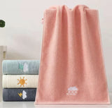 CottonCloud 4-Piece Luxury Towel Set – 100% Ring-Spun Cotton