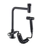 SteelFlow Pro360 Stainless Steel Utility Faucet – 360° Swivel Cold Water Kitchen & Outdoor Sink Tap