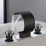 HeritageFlow LuxeSpread 8" Widespread Bathroom Faucet – Polished Metal Double Handle Sink faucet