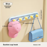 Dopamine Suction Cup Hooks – Drill-Free Wall Hangers with Ball Design | Durable ABS Hooks
