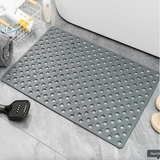 AquaGuard Square Non-Slip Shower Mat – Suction Cups, Quick-Drain, Massage & Safety for Bathroom and Shower
