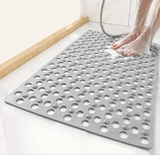 AquaGuard Square Non-Slip Shower Mat – Suction Cups, Quick-Drain, Massage & Safety for Bathroom and Shower