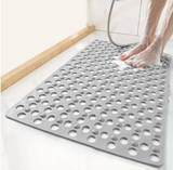 AquaGuard Square Non-Slip Shower Mat – Suction Cups, Quick-Drain, Massage & Safety for Bathroom and Shower