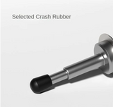 Nurlin Brass Knurled Door Stopper – Antique Brass Door Holder & Wall Bumper