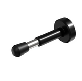 Nurlin Brass Knurled Door Stopper – Antique Brass Door Holder & Wall Bumper