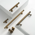 BrassElegance Luxury Antique Brass Handles – Kitchen, Cabinet & Drawer Pulls