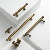 BrassElegance Luxury Antique Brass Handles – Kitchen, Cabinet & Drawer Pulls