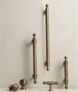 BrassElegance Luxury Antique Brass Handles – Kitchen, Cabinet & Drawer Pulls