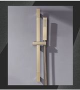 Adjustable Wall Mount Shower Slide Bar Set Premium – Stainless Steel Handheld Shower | Sliding Holder | Water Saving Design