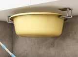 StickDry SteelHold Pro – Self-Adhesive Stainless Steel Sponge Holder | Rustproof Sink Organizer for Kitchen & Bathroom