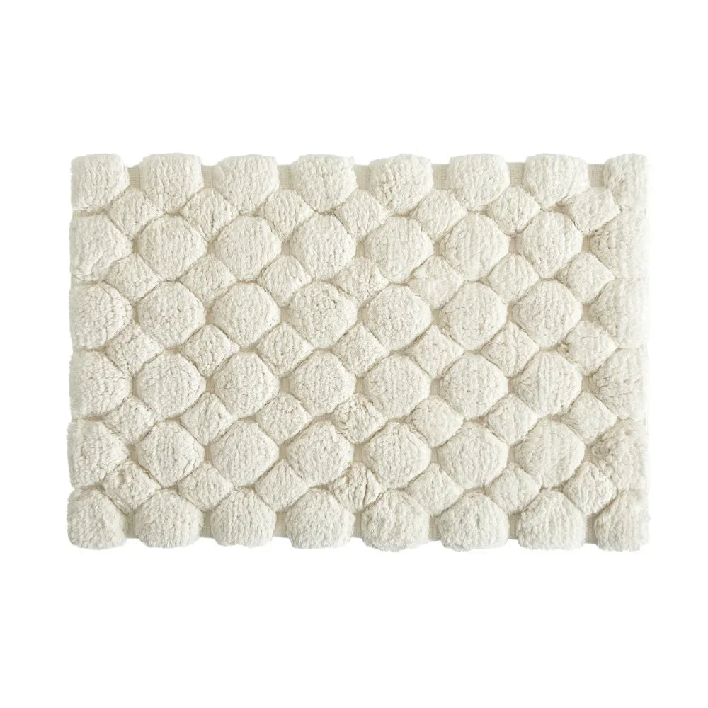 IvoraSoft 2-Piece Cotton Bath Mat Set – Soft Comfort for Your Bathroom