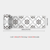 DecoMosaic Waterproof Mosaic Wall Stickers – Peel & Stick Backsplash for Bathroom, Kitchen & Living Spaces