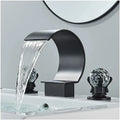 HeritageFlow LuxeSpread 8" Widespread Bathroom Faucet – Polished Metal Double Handle Sink faucet
