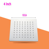 AquaLux SquareRain High-Pressure Ceiling Rain Shower – Stainless Steel