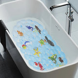 SafeStep Kids & Seniors Non-Slip Bath Mat with Massage Suction Cups