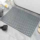 AquaGuard Square Non-Slip Shower Mat – Suction Cups, Quick-Drain, Massage & Safety for Bathroom and Shower