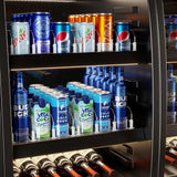 CoolSlide Automatic Beverage Organizer – Adjustable Can Storage for Fridge & Kitchen