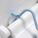 FlexiClean CurveReach Pro Toilet Brush – S-Shaped Deep-Clean Bathroom Brush with Angled Handle for Hard-to-Reach Areas