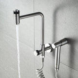 SteelFlow Pro360 Stainless Steel Utility Faucet – 360° Swivel Cold Water Kitchen & Outdoor Sink Tap