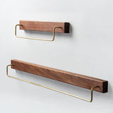 AquaLux 24-Inch Towel Bar with Hook – Chrome & Stainless Steel