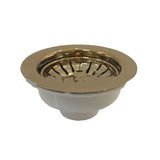 HeritageSeal Solid Brass Kitchen Sink Stopper – Antique Bronze Luxury Drain Plug (3.5” Universal Fit)