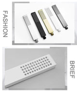 Adjustable Wall Mount Shower Slide Bar Set Premium – Stainless Steel Handheld Shower | Sliding Holder | Water Saving Design