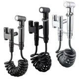 PureEase WallMount Bidet Sprayer Set – Luxury Handheld Hygiene Companion | Brass Core | Space-Saving Modern Design