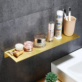AquaRack Aluminum Wall Shelf – Premium Bathroom Rack for Shampoo & Shower Essentials