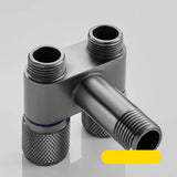 HydroSplit DualFlow Pro Valve – 2-Way Wall Mount Water Splitter Faucet for Toilet & Washing Machine