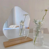 Nubora Cloud-Shaped Irregular Vanity Mirror – Frameless Acrylic Decorative Mirror
