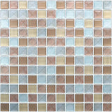 CrystalMosaic 3D Tile Stickers – Self-Adhesive Waterproof Glass-Look Wall Covering for Kitchen & Bathroom (5/10 Pieces)