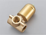 Dual Function Shower Mixer Valve Black Chrome – Concealed Brass Hot Cold Control | Diverter Valve | Modern Bathroom Fixture