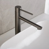 Aurelia Luxury Bathroom Faucet – Brushed Rose Gold | Tall Design with Hot & Cold Water Control