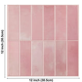 TileGlow 3D Peel-and-Stick Wall Tiles – Waterproof Self-Adhesive Backsplash Stickers for Kitchen, Bathroom & RV
