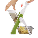 SliceMaster Pro Adjustable Vegetable Chopper – Manual Stainless Steel Dicer & Multi-Cut Food Slicer for Fast, Effortless Meal Prep