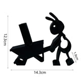 Cute Animal Toilet Paper Holder Organizer – Wall Mounted Tissue Hanger | Space Saving | Fun Bathroom Décor