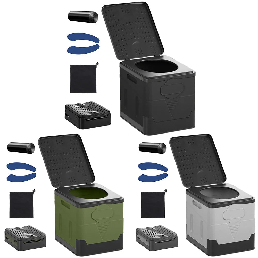 NomadiLoo – Foldable Camping Toilet | Portable Outdoor Toilet for Travel & Emergencies