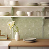 ArtTiles 10-Piece Abstract Matte Tile Sticker Set – Self-Adhesive Vinyl Wall & Floor Tiles for Kitchen & Bathroom