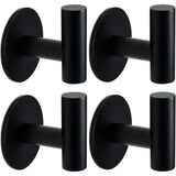 StickMount Stainless Steel Adhesive Wall Hooks – No-Drill Towel & Robe Holder (1–3 Hook Options)