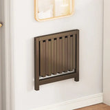 Ultra-Narrow Folding Wall Bench – Drill-Free Solid Bamboo Entryway Stool | Space-Saving Nordic Design