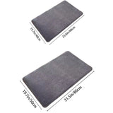 AquaVelours Super Absorbent Bath Mat – Ultra-Soft Coral Velvet, Non-Slip, Quick-Dry