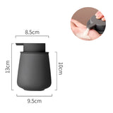 CeramiLux 300 ml Luxury Ceramic Soap Dispenser – Stylish & Refillable for Soap, Shampoo, Lotion, or Conditioner