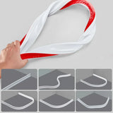 HydroSeal FlexGuard Silicone Water Barrier Strip – Self-Adhesive Shower Dam, Door Seal & Kitchen Splash Guard