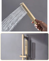 Adjustable Wall Mount Shower Slide Bar Set Premium – Stainless Steel Handheld Shower | Sliding Holder | Water Saving Design
