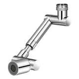 FlexiFlow Pro 360° Rotating & Extendable Faucet Head – Splash-Free, Water-Saving Metal Alloy Aerator