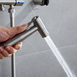 HygieniJet Stainless Steel Handheld Bidet Sprayer – Multi-Purpose Toilet & Cleaning Spray