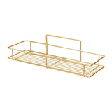 LuxSip Wall-Mounted Cup Holder – Black & Gold | Drill-Free Bathroom Organizer